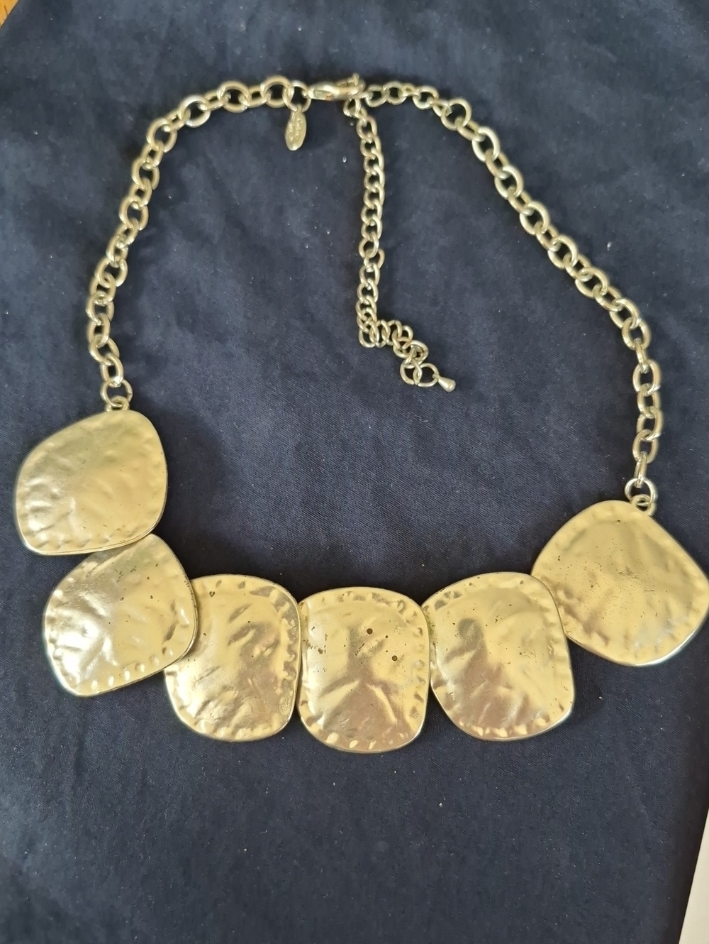 Cookie Lee Gold-Tone Statement Necklace